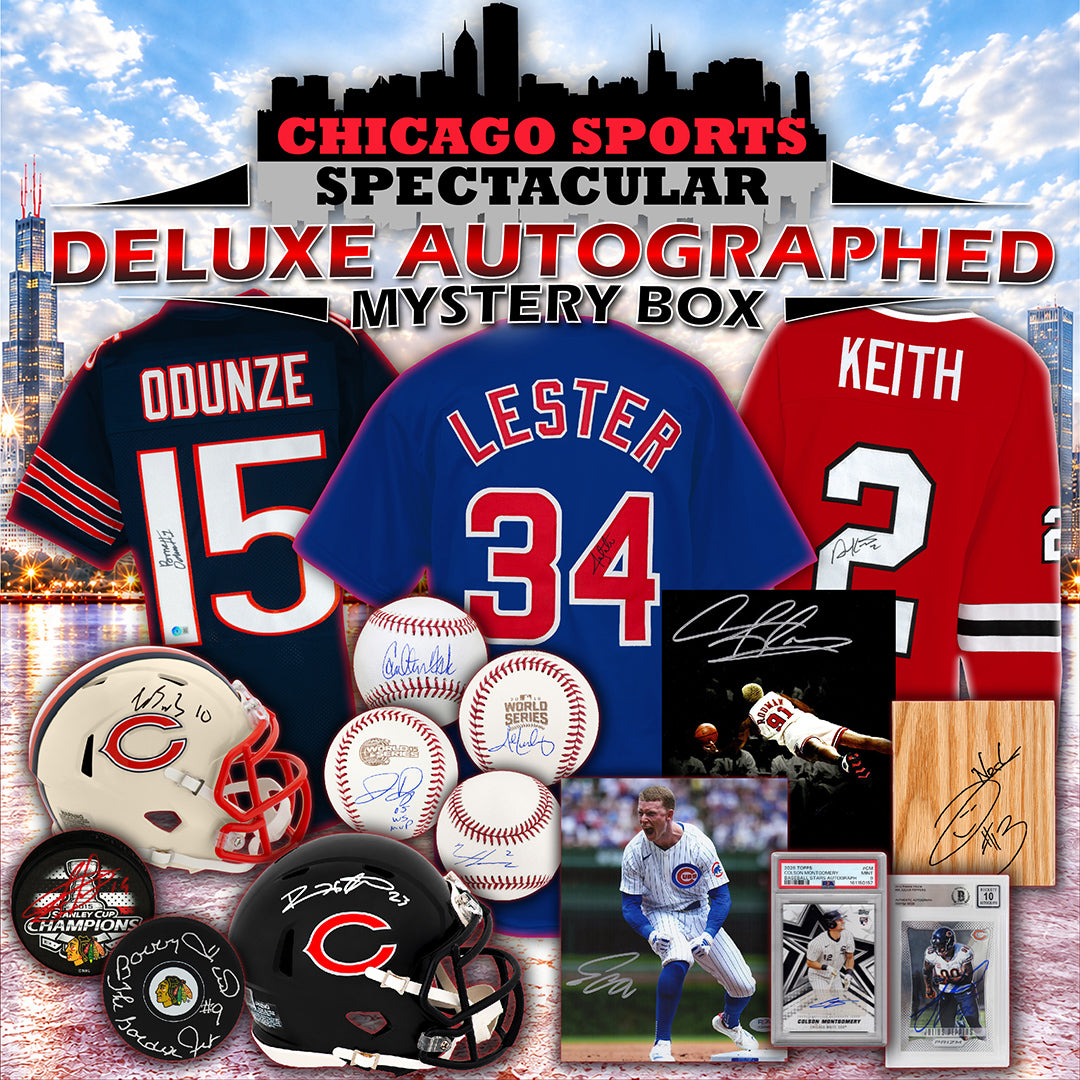 Chicago Show Exclusive DELUXE Autographed Mystery Box (5 Signed Items Per Box) - (Limited to 100)
