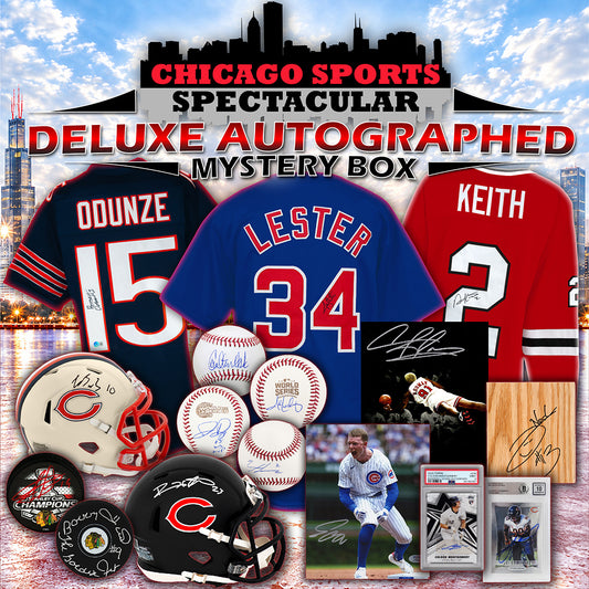 Chicago Show Exclusive DELUXE Autographed Mystery Box (5 Signed Items Per Box) - (Limited to 100)