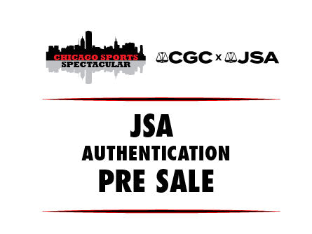 JSA Authentication PRE SALE Ticket - $12
