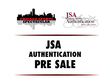 JSA Authentication PRE SALE Ticket - $10